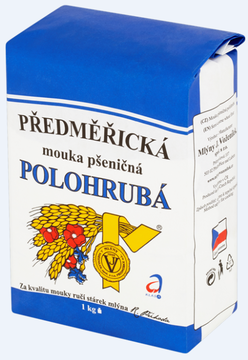 Předměřická mouka pšeničná polohrubá 1 kg Mlýny Voženílek